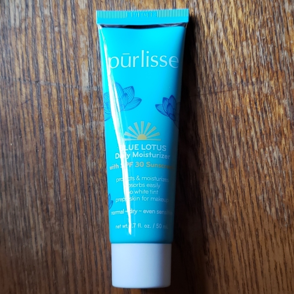 New Purlisse Blue Lotus SPF 30 Daily Moisturizer
